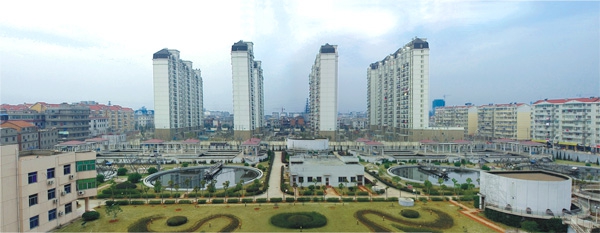 江西最大污水處理廠——南昌朝陽污水處理廠二期工程（省、市優(yōu)良工程，獲滕王閣杯）